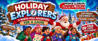 Fence & Deck Connection Holiday Explorers: A North Pole Adventure for a Cause, December 5, 2026, 4–7 p.m., with free photos with Santa
