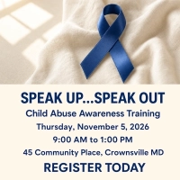 Person covering their face with their hands, representing awareness of child abuse and neglect